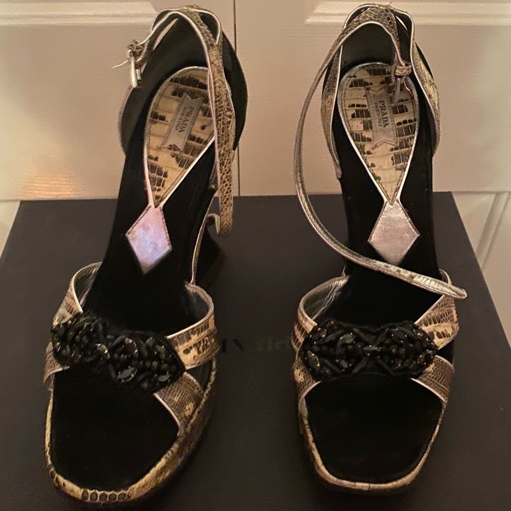 Prada wedges